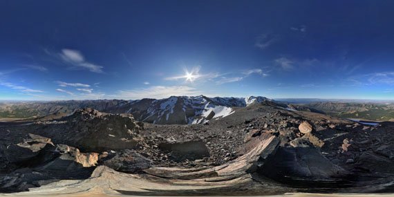 Laguna Verde valle del Challhuaco