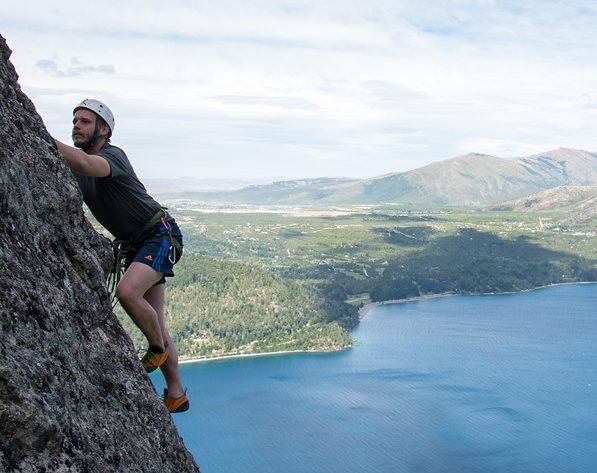 Sport climbing Patagonia