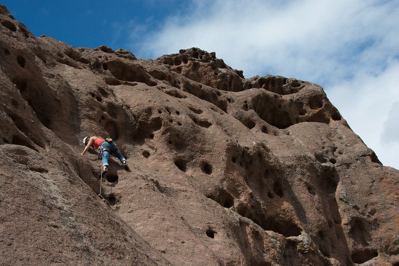 Multiday sport climbing Patagonia